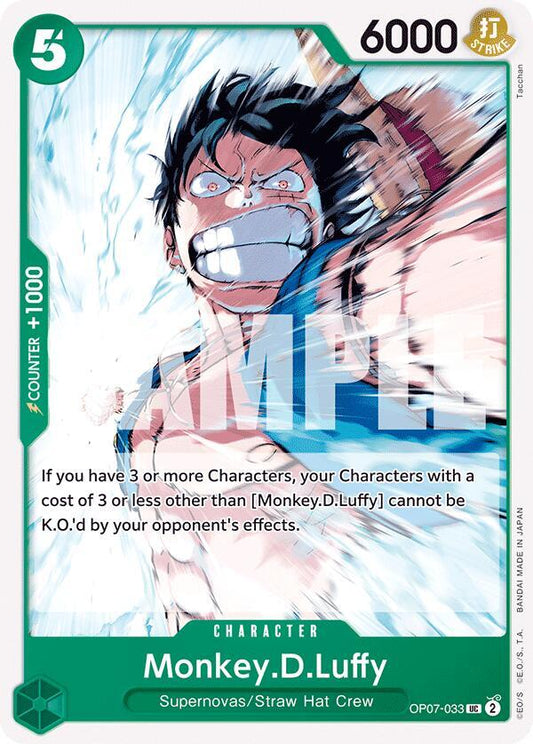 Monkey.D.Luffy (033) OP07-033