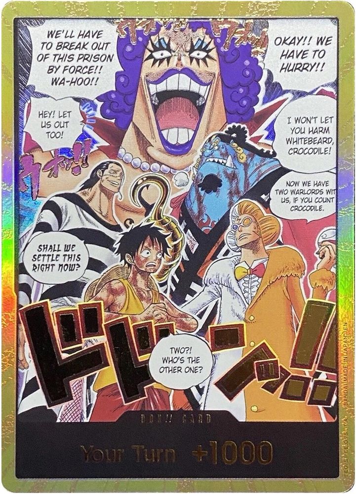 DON!! Card (Alternate Art) (Gold) DON!! The Time of Battle Foil