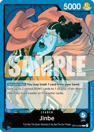 Jinbe OP14-040 Leader The Azure Sea's Seven