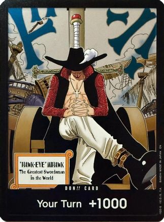 DON!! Card (Dracule Mihawk) DON!! The Azure Sea's Seven