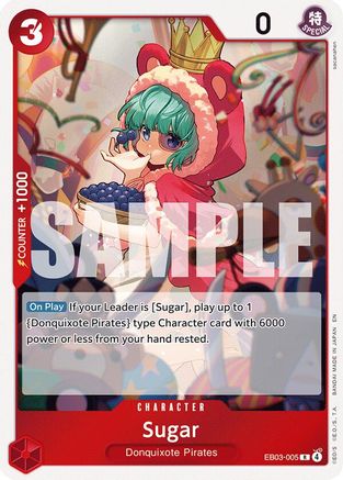 Sugar EB03-005 Rare Extra Booster: Heroines Edition