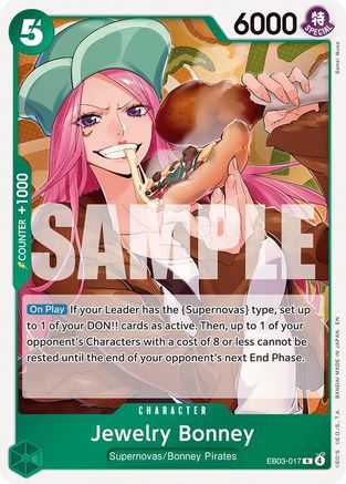 Jewelry Bonney EB03-017 Extra Booster: Heroines Edition