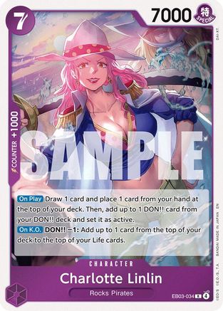 Charlotte Linlin EB03-034 Extra Booster: Heroines Edition