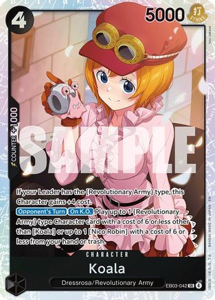Koala EB03-042 Super Rare Extra Booster: Heroines Edition