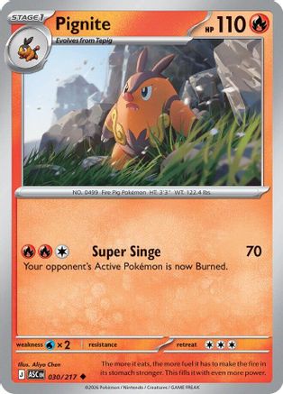 Pignite 030/217 Uncommon Ascended Heroes
