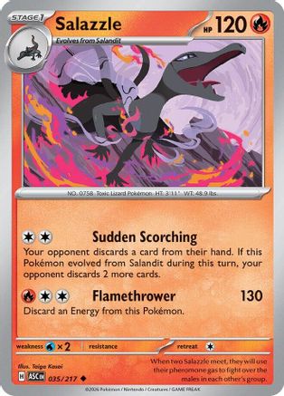 Salazzle 035/217 Uncommon Ascended Heroes
