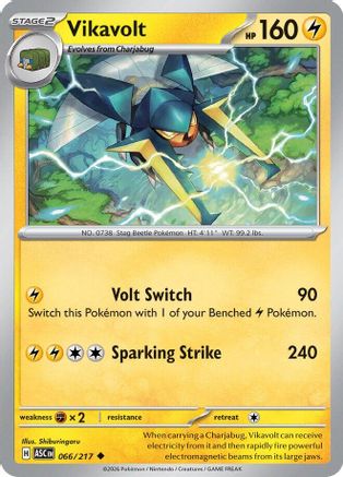 Vikavolt 066/217 Uncommon Ascended Heroes