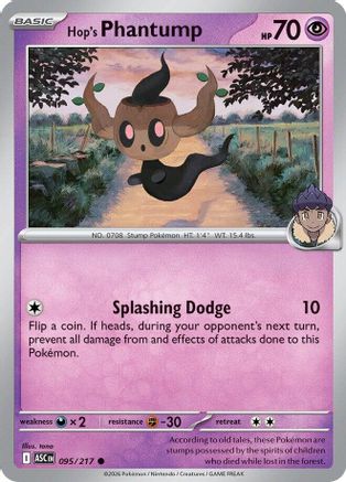 Hop's Phantump 095/217 Common Ascended Heroes