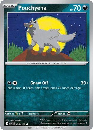 Poochyena 128/217 Common Ascended Heroes