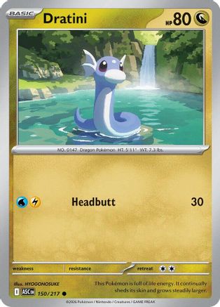 Dratini 150/217 Common Ascended Heroes