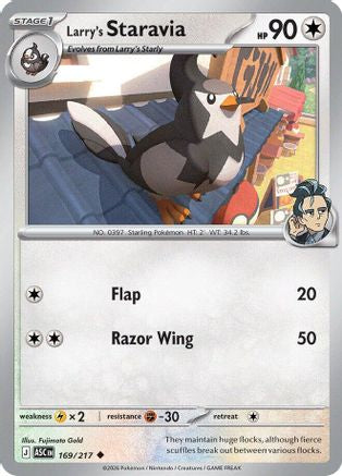Larry's Staravia 169/217 Uncommon Ascended Heroes