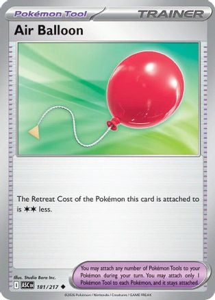 Air Balloon 181/217 Uncommon Ascended Heroes