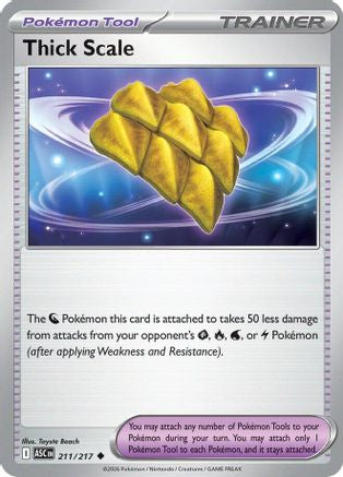Thick Scale 211/217 Uncommon Ascended Heroes