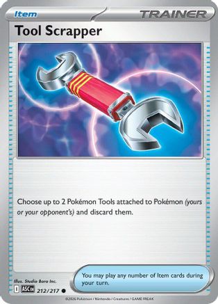 Tool Scrapper 212/217 Common Ascended Heroes
