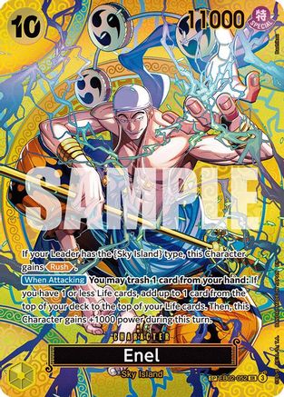 Enel (SP) EB02-052 Super Rare Adventure on Kami's Island