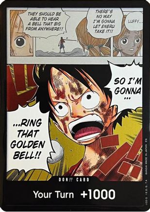 DON!! Card (Luffy) DON!! Adventure on Kami's Island