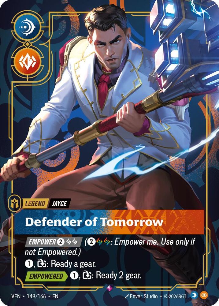 Jayce - Defender of Tomorrow 149/166 Rare Vendetta Foil