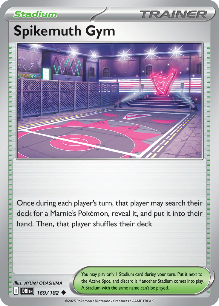 Spikemuth Gym 169/182 Uncommon Destined Rivals