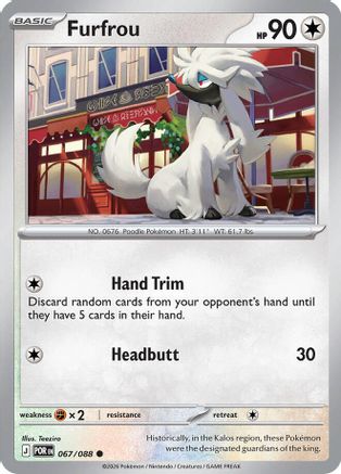 Furfrou 067/088 Common Perfect Order