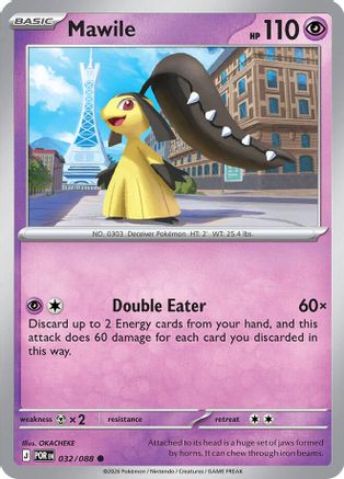 Mawile 032/088 Common Perfect Order Reverse Holo