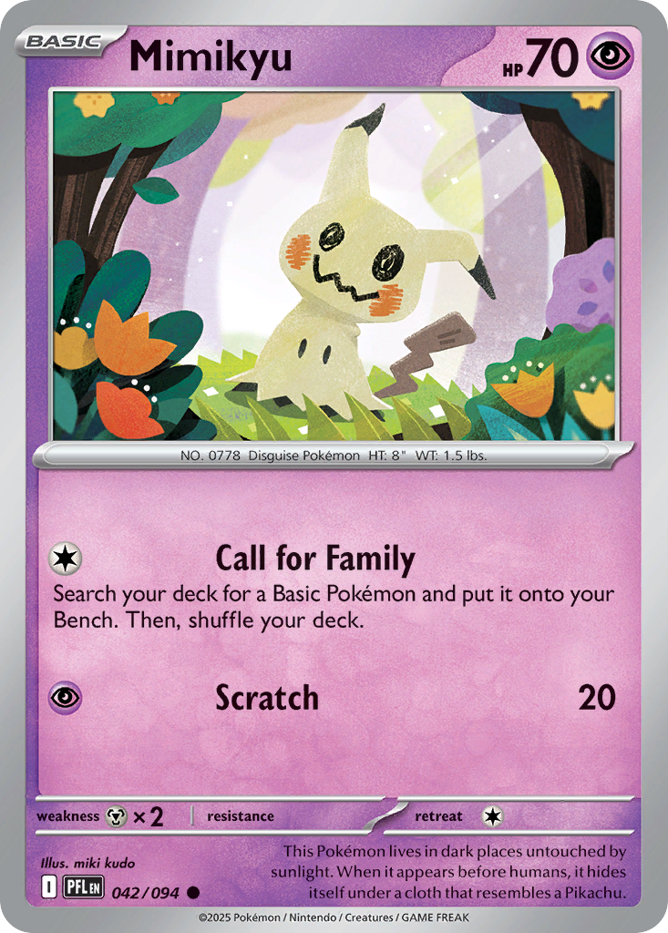Mimikyu 042/094 Common Phantasmal Flames