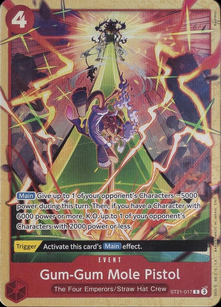 Gum-Gum Mole Pistol (Premium Card Collection -Best Selection Vol.5) ST21-017