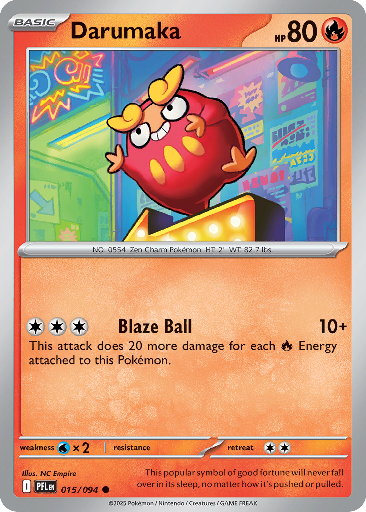Darumaka 015/094 Common Phantasmal Flames