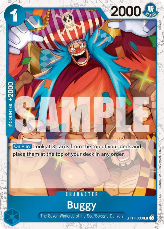 Buggy (Pirate Foil) ST17-003 Premium Booster -The Best- Vol. 2 Foil