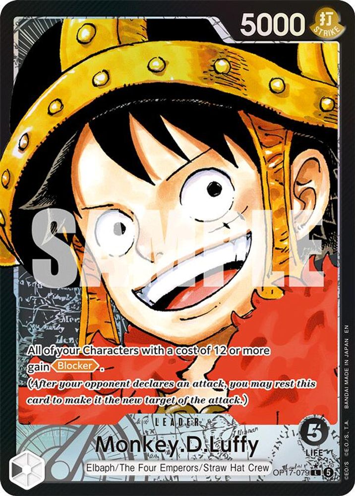 Monkey.D.Luffy (079) (Alternate Art) OP17-079