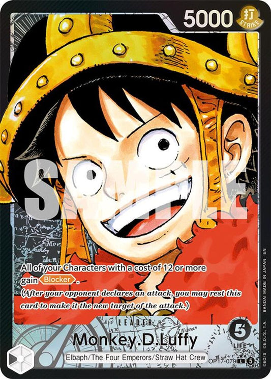 Monkey.D.Luffy (079) (Alternate Art) OP17-079