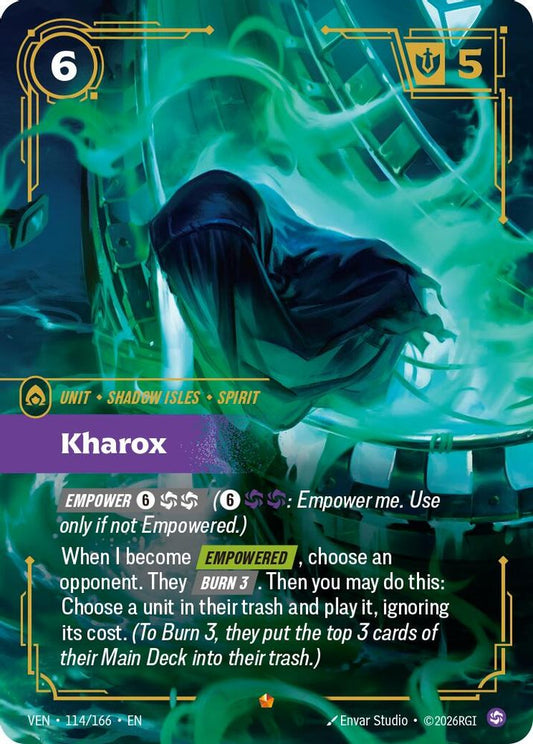 Kharox 114/166 Epic Vendetta Foil