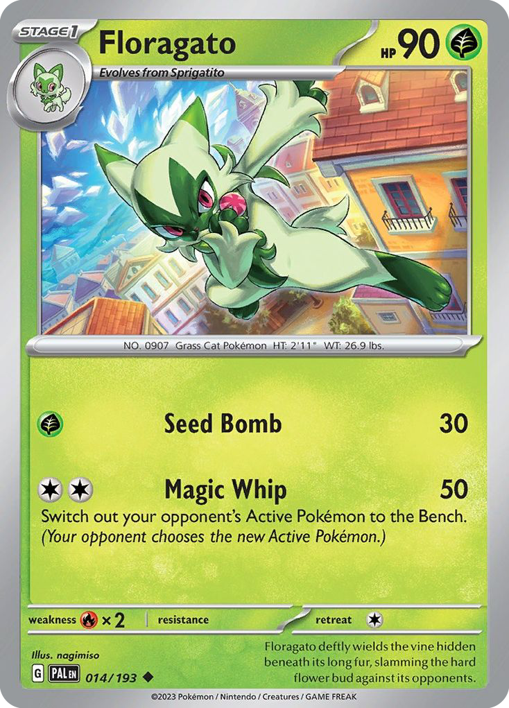 Floragato 014/193 Uncommon Paldea Evolved