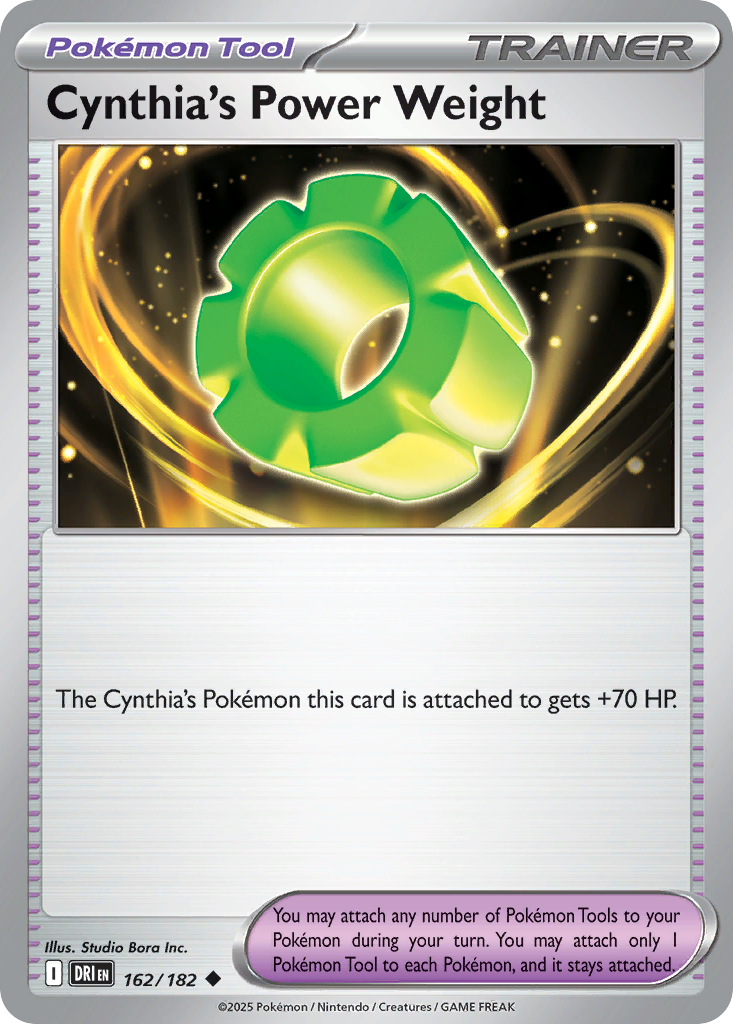 Cynthia's Power Weight 162/182 Uncommon Destined Rivals