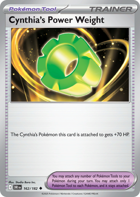 Cynthia's Power Weight 162/182 Uncommon Destined Rivals