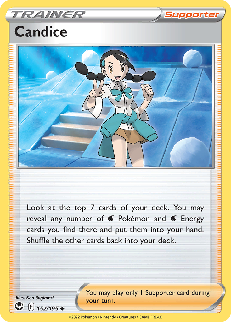 Candice 152/195 Uncommon Silver Tempest Reverse Holo