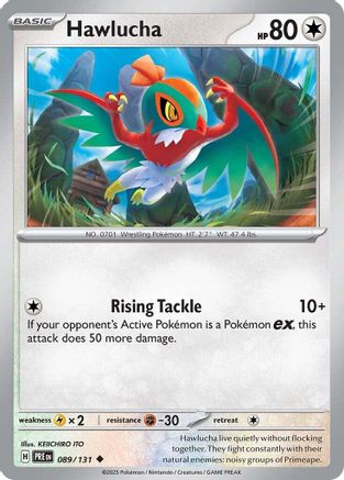 Hawlucha 089/131 Uncommon Prismatic Evolutions