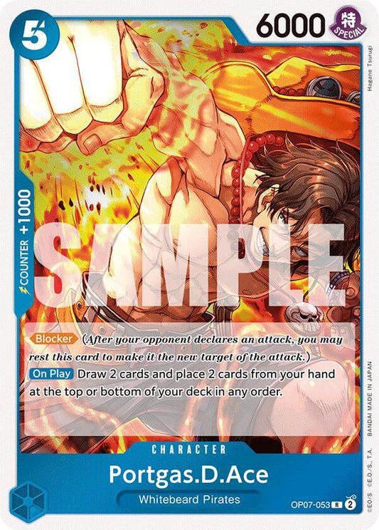 Portgas.D.Ace (053) OP07-053 Rare 500 Years in the Future