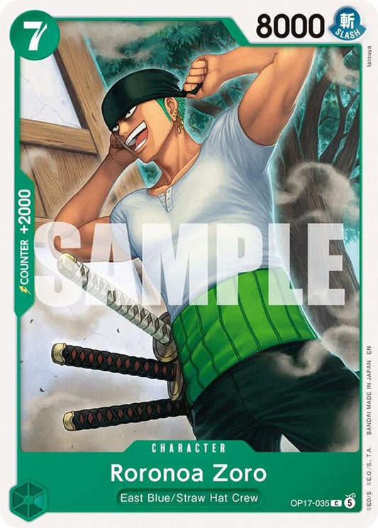 Roronoa Zoro (035) OP17-035