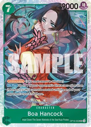 Boa Hancock OP16-032 Super Rare The Time of Battle Foil