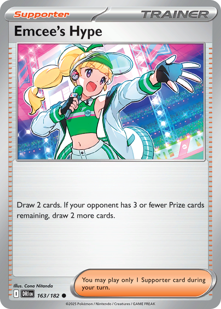 Emcee's Hype 163/182 Common Destined Rivals Reverse Holo