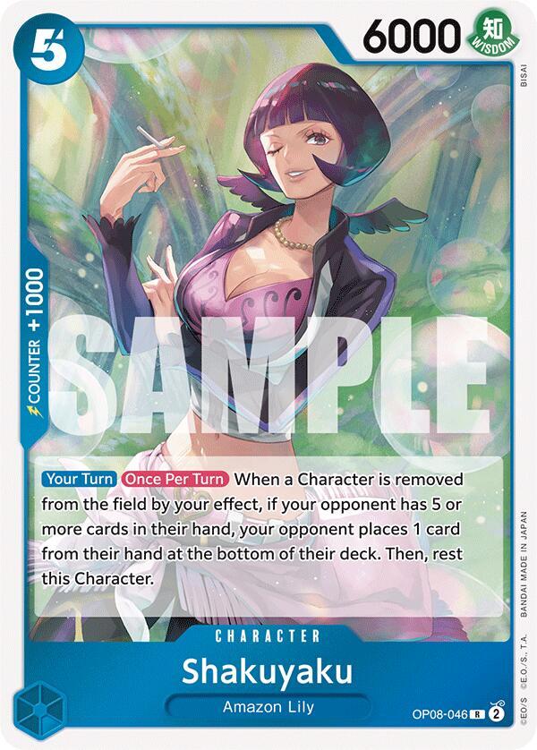 Shakuyaku OP08-046 Rare Two Legends Foil