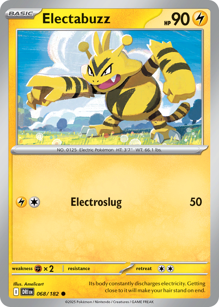 Electabuzz 068/182 Common Destined Rivals Reverse Holo