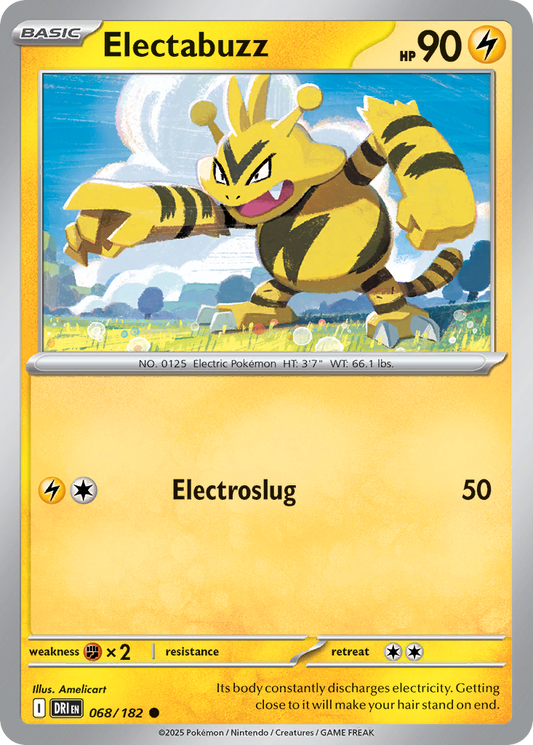 Electabuzz 068/182 Common Destined Rivals Reverse Holo