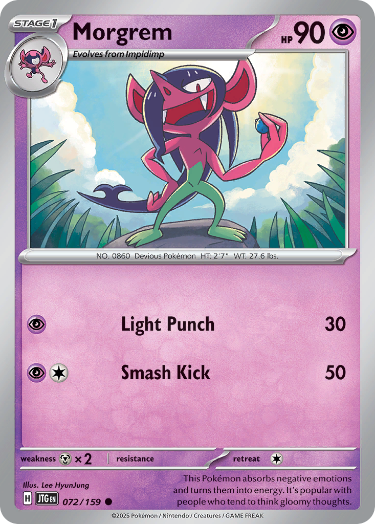 Morgrem 072/159 Common Journey Together Reverse Holo