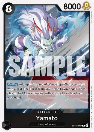 Yamato (097) OP16-097 Rare The Time of Battle Foil