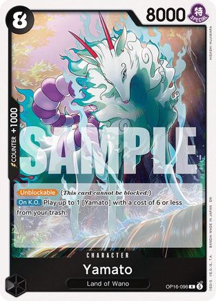 Yamato (096) OP16-096 Rare The Time of Battle Foil