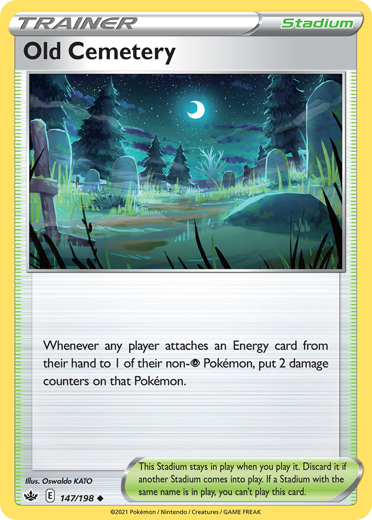 Old Cemetery 147/198 Uncommon Chilling Reign