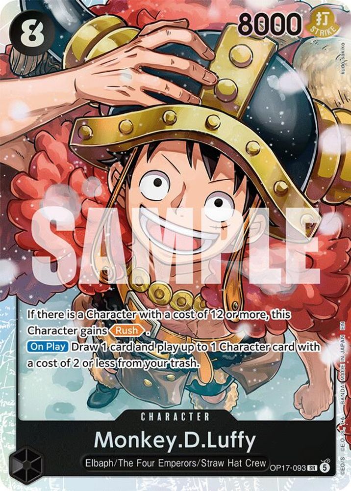 Monkey.D.Luffy (093) OP17-093
