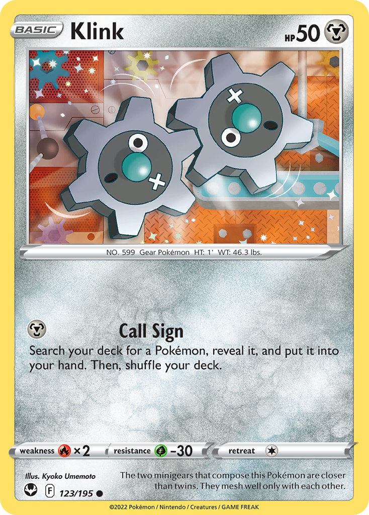 Klink 123/195 Common Silver Tempest