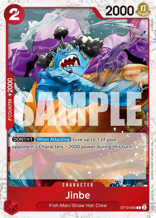 Jinbe (Pirate Foil) ST10-005 Premium Booster -The Best- Vol. 2 Foil